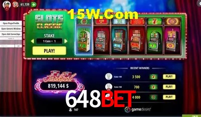 Provedores de Jogos 648Bet